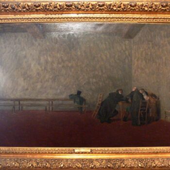 JL Gerome  Ils conspirent  cadre