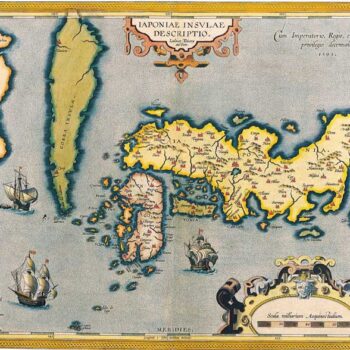 Japan, Abraham Ortelius 1590