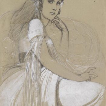 Jaroslava Mucha by Alfons Mucha