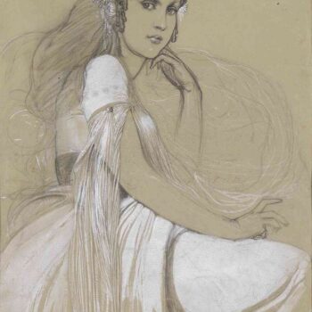 Jaroslava Mucha by Alphonse Mucha
