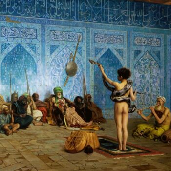 JeanLeon Gerome  Le charmeur de serpents