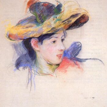 Jeanne Pontillon Wearing a Hat - 1893