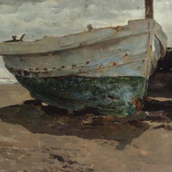 JoaquĚ_n Sorolla - Barcas en la Playa