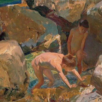 JoaquĚ_n Sorolla - Children Looking for Shellfish
