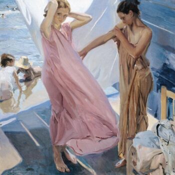 JoaquĚ_n Sorolla y Bastida - After Bathing, Valencia