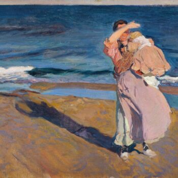 JoaquĚ_n Sorolla y Bastida - Fisherwomen with her son