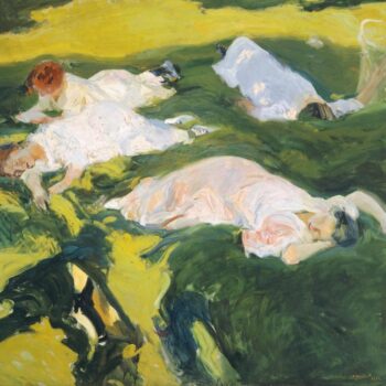 JoaquĚ_n Sorolla y Bastida - La Siesta