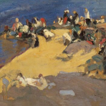 JoaquĚ_n Sorolla y Bastida - Lavanderas de Galicia
