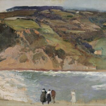 JoaquĚ_n Sorolla y Bastida - Rompeolas de San SebastiĚÁn, 1917