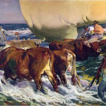 JoaquĚ_n Sorolla y Bastida - Sol de la tarde