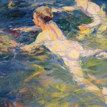 JoaquĚ_n Sorolla y Bastida - Swimmers, JĚÁvea