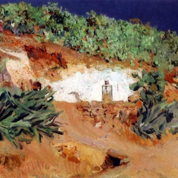 JoaquĚ_n Sorolla y Bastida La casa de los Gitanos en el Sacromonte