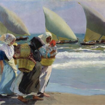 Joaquin Sorolla - Las tres velas