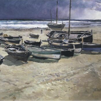Joaquin Sorolla y Bastida - Dia de tempestad, Valencia