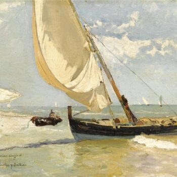 Joaquin Sorolla y Bastida - Estudio de Playa