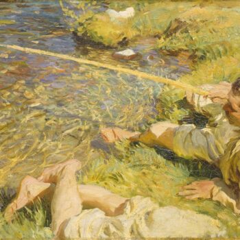 JohnSargent-Man Fishing c1906
