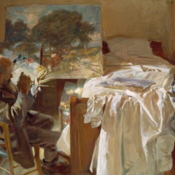 John Singer Sargent - An Artist in His Studio