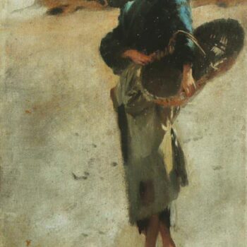 John Singer Sargent - Jeune bretonne au panier