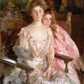 John Singer Sargent - Mrs. Fiske Warren (Gretchen Osgood) and Her Daughter Rachel