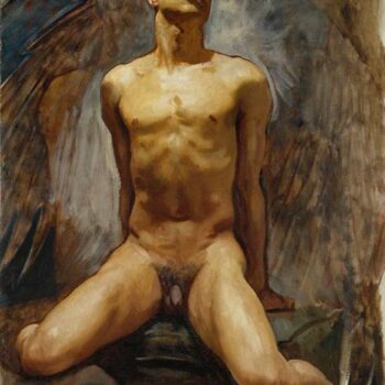 John Singer Sargent - Nude Study of Thomas E. McKeller