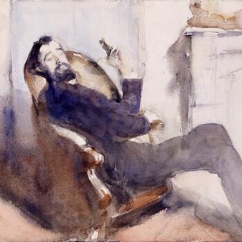 John Singer Sargent - Portrait of Paul-CĚ©sar Helleu