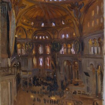 John Singer Sargent - Santa Sofia (1891)
