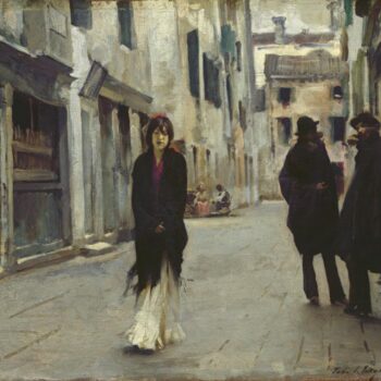 John Singer Sargent - Street in Venice (NGAi)