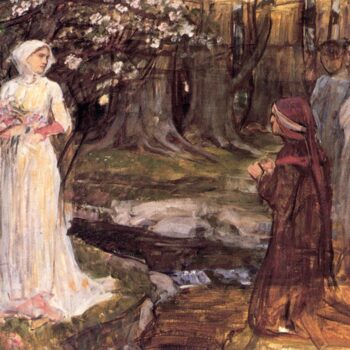 John William Waterhouse Dante And Beatrice