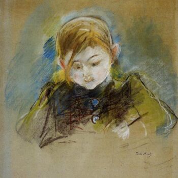 Julie Writing - 1884