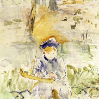 Julie and Her Boat - 1884
