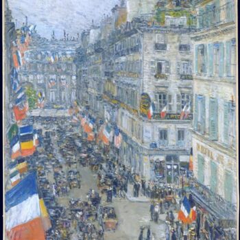 July Fourteenth, Rue Daunou, 1910