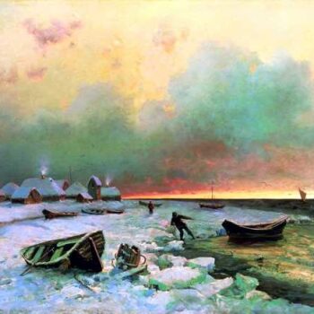 KLEVER Iuliiy - Derevnia na ostrove Nargen (Village on the Nargen Island)