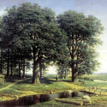 KLODT Mihail (Konstantinovich) - Dubovaia rosha (oak grove)