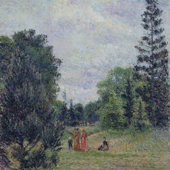 Kew Gardens, Crossroads near the Pond, 1892