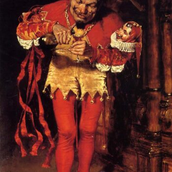 Keying Up - the Court Jester, 1875