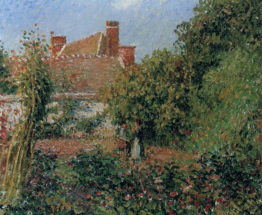 Kitchen Garden in Eragny, Afternoon, 1901
