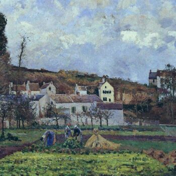 Kitchen Gardens at the Hermitage, Pontoise, 1873
