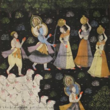 Krishna with the Gopis (milkmaids)