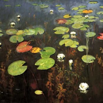 LEVITAN Isaak - Lilii. Neniufary