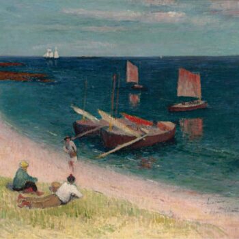 La Cote d'Armor, Beach, 1893