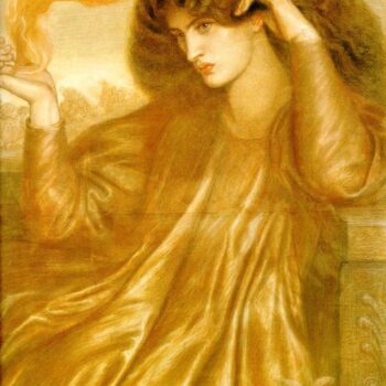 La Donna della Fiamma, 1870