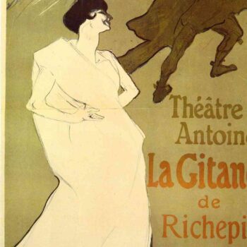 La Gitane de Rechepin by Toulouse-Lautrec