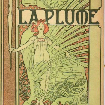 La Plume by Alphonse Mucha