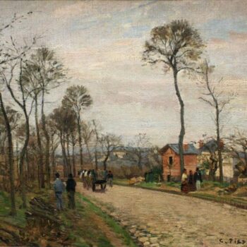 La Route de Louveciennes, 1870