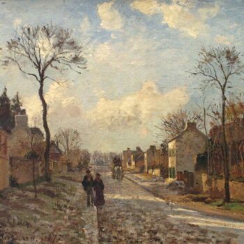 La Route de Louveciennes, 1872