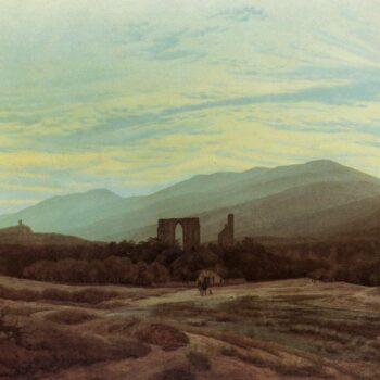 La Ruine d'Eldena dans le riesengebirge (1834)