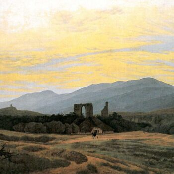 La Ruine d'Eldena dans le riesengebirge (1835)