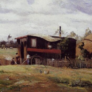 La roulette des Bohemiens, 1862