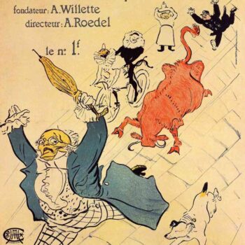 La vache enragee by Toulouse-Lautrec