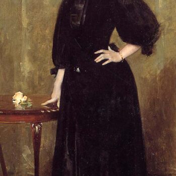Lady in Black (aka Mrs. Leslie Cotton), 1888